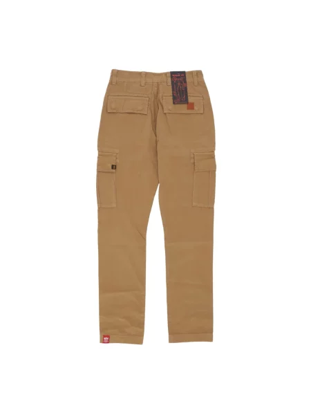 Spodnie Alpha Industries beżowe