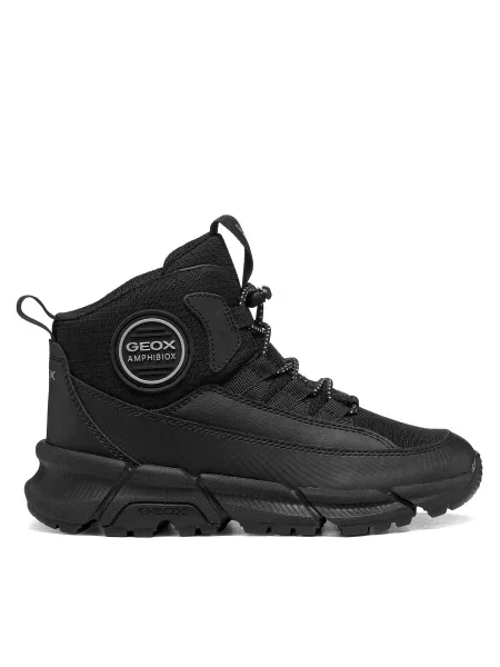 Geox Ghete J Flexyper Plus Boy B Abx M negru