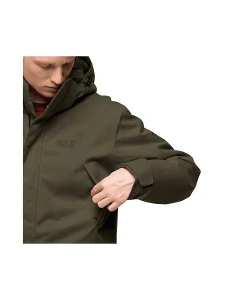 Geacă Jack Wolfskin verde