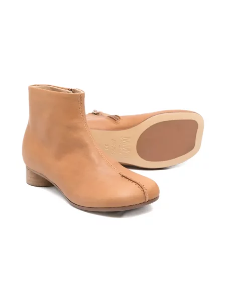 Buty do kostki dziecięce Mm6 Maison Margiela brązowe