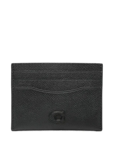 Portofel Coach cu autograf negru