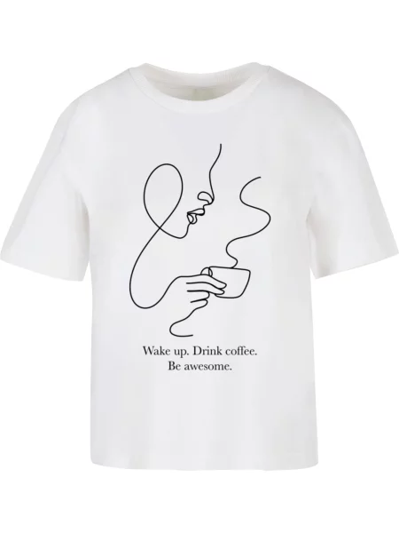 Miss Tee Tricou alb