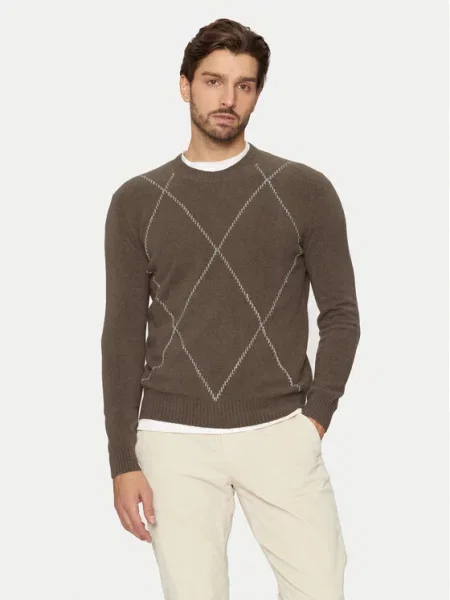 Pulover Sisley rjava