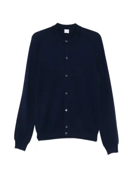 Gulerat tricou polo Aspesi albastru
