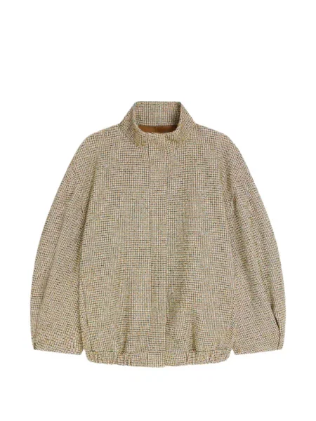 Geacă bomber Dries Van Noten în carouri