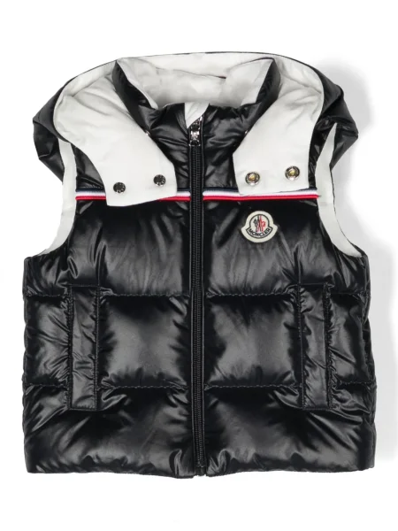 Dětska vesta Moncler Enfant modrá