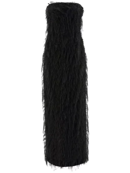 Rochie maxi Ferragamo de costum negru