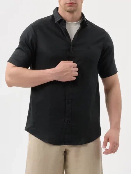 Сорочка Armani Exchange чорна
