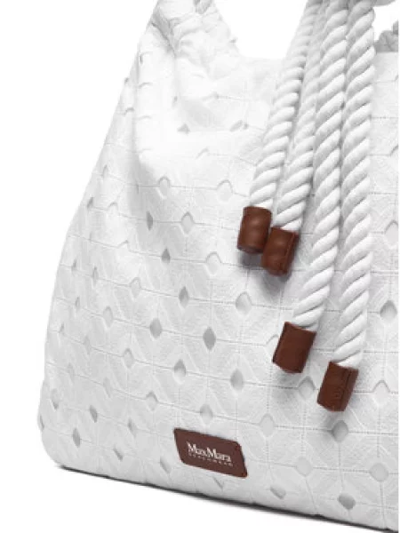 Max Mara Beachwear shopper torba za žene ARTE bijela