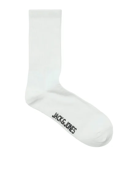 JACK & JONES Șosete negru alb