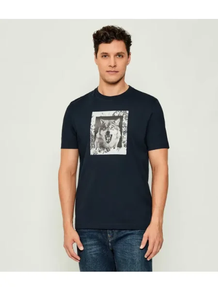 BOSS ORANGE Tricou Te_lupo portocaliu