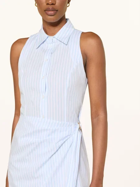 Hugo Sukienka Koszulowa Kirsti W Stylu Kopertowym weiss biała