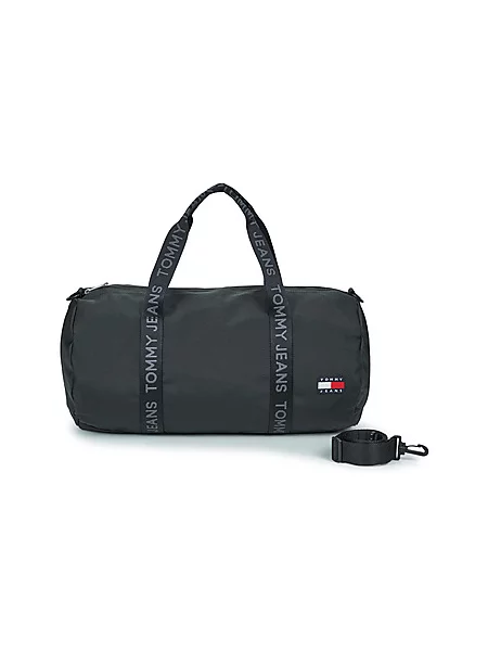 Tommy Jeans Potovalna torba ESS temno siva črna