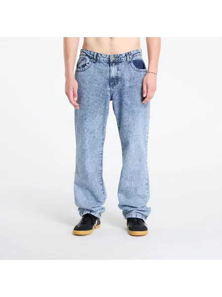 Jeansy Urban Classics Loose Fit Jeans Blue niebieskie
