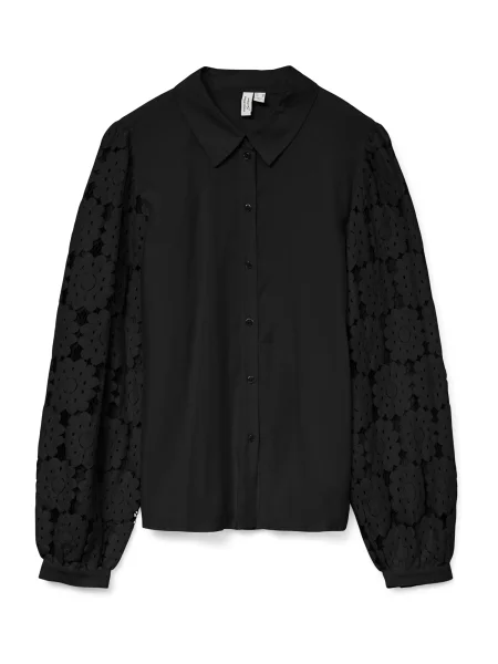 VERO MODA Bluză VMFABENA' negru