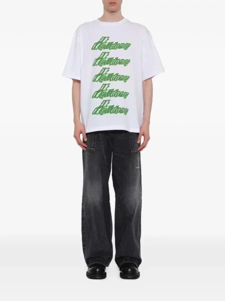 Tricou We11done cu imagine alb