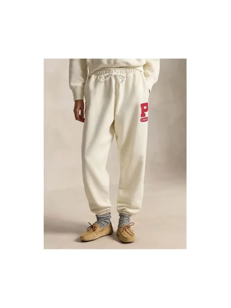 Spodnie dresowe Polo Ralph Lauren białe