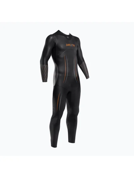 Мъжки костюм за триатлон Fina black черно