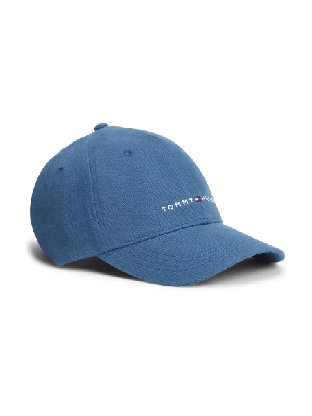 Șapcă Tommy Hilfiger Th Foundation Soft albastru