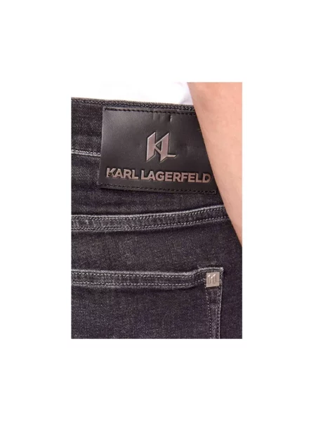 Jeansy Karl Lagerfeld czarne