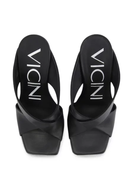 Sandale Giuseppe Zanotti din piele cu pană negru