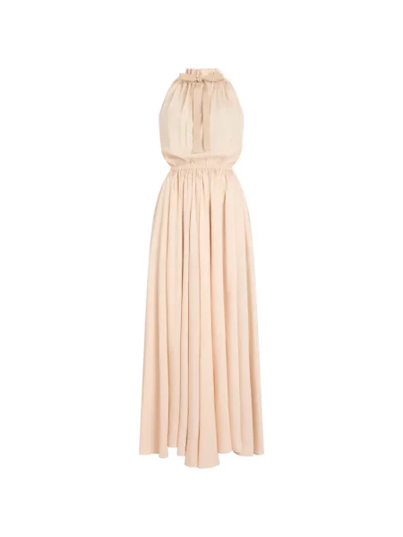 Maxi rochie maxi Patou cu gât halter de costum
