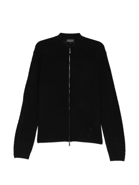 Kardigán Emporio Armani čierna