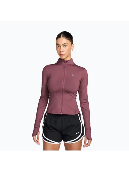 Bluză pentru femei de alergare Nike Swift Dri-Fit Full Zip pink smoke roz