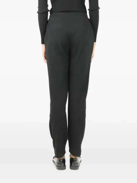 Pantaloni Varley de catifea cord negru