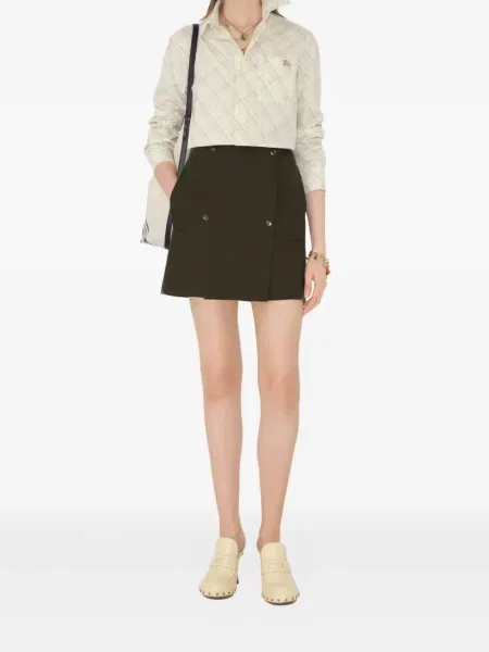 Fusta mini Burberry maro