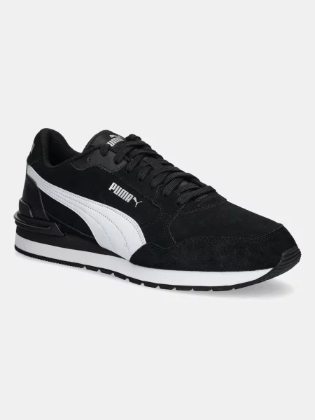 Puma sneakers din piele ST Runner v4 SD bărbați negru
