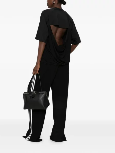 Tricou Coperni drapate negru