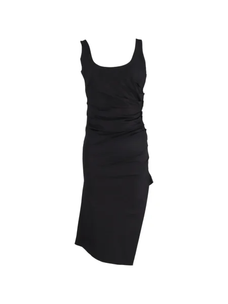 Rochie midi Max Mara până la genunchi de costum negru