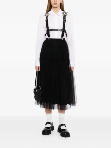 Cu centură curea Noir Kei Ninomiya negru
