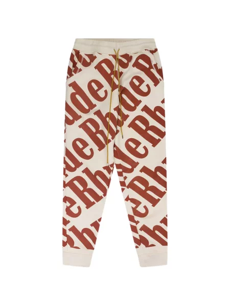Pantaloni Rhude cu imagine alergare