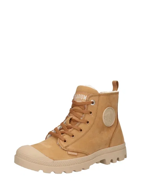 Ботуши Palladium с връзки кафяво