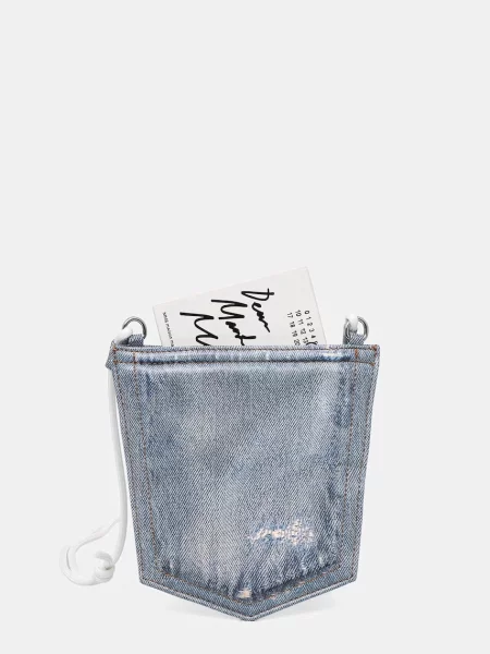 Maison Margiela keresztpántos táska női kék