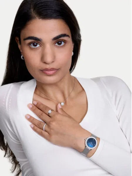 Daniel Wellington Hodinky Crystalline Bezel 3 stříbrná