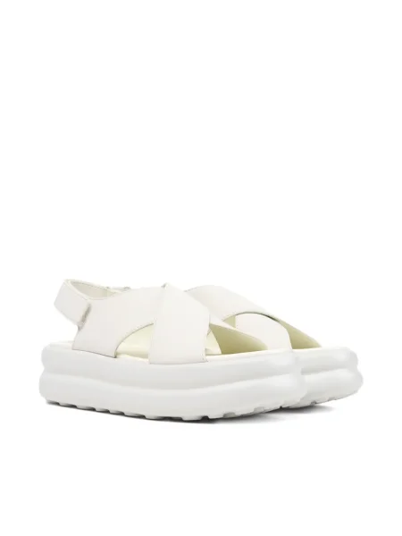 Sandale Camper din piele alb