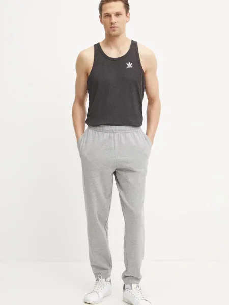 Спортивні штани Hummel однотонні сірий