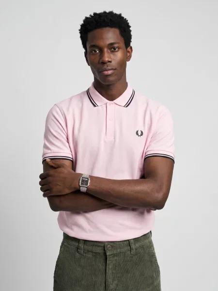 Košeľa Fred Perry ružová