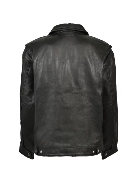Geanta de piele Breath grunge negru