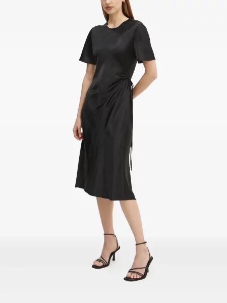 Rochie midi Marc O'polo până la genunchi de costum negru