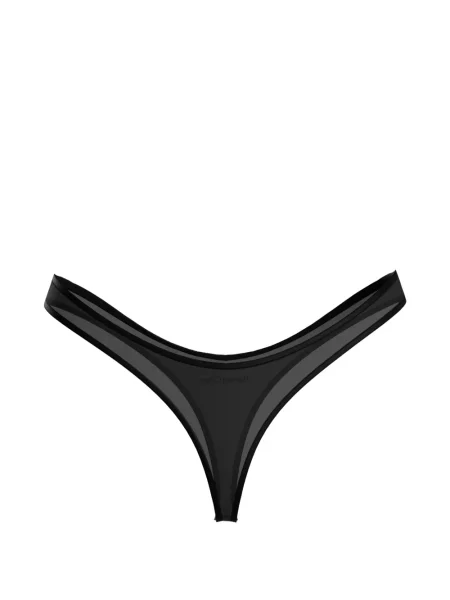 Chiloți tanga Maison Close negru