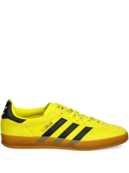 Ριγέ μισό φερμουάρ sneakers Adidas EQT σουέντ μαύρο