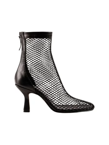 Buty do kostki Souliers Martinez skórzane czarne