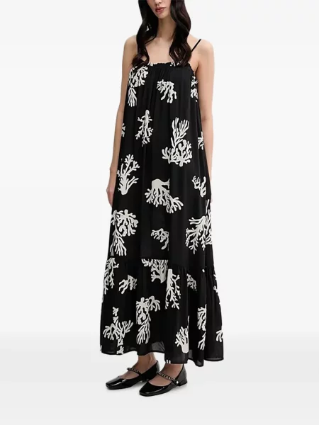 Rochie maxi Benetton negru