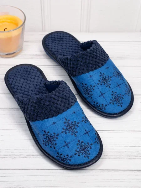 Тапочки Issa Plus синие