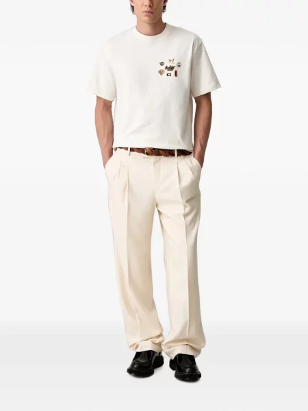 Tricou Barbour alb