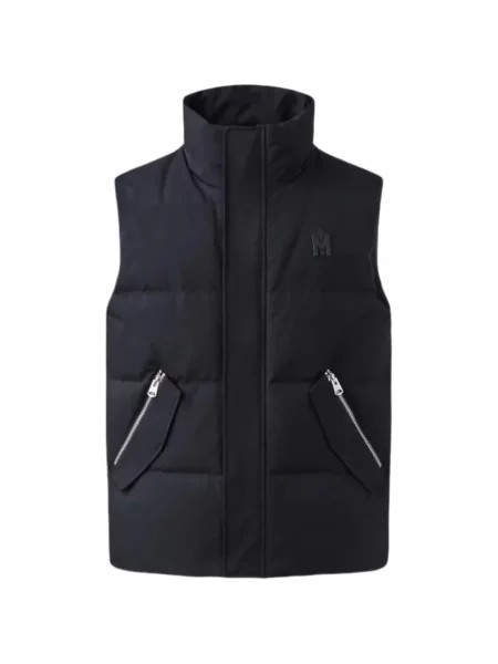 Matlasat vestă Mackage negru